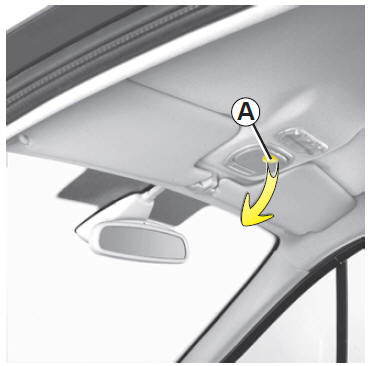 Renault Scénic: Pare-soleil - Votre confort - Manuel du conducteur