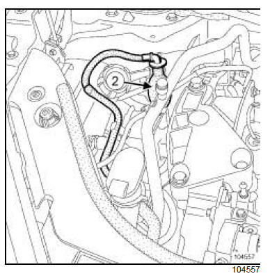 Injection diesel : Liste et localisation des éléments 