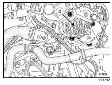 Injection diesel : Liste et localisation des éléments 