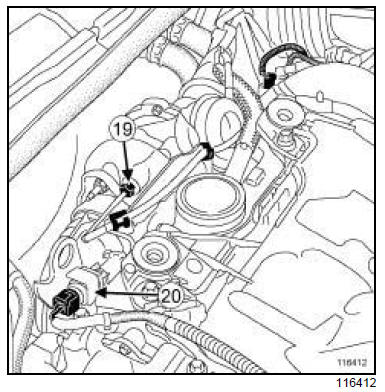 Injection diesel : Liste et localisation des éléments 