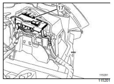 Injection diesel : Liste et localisation des éléments 