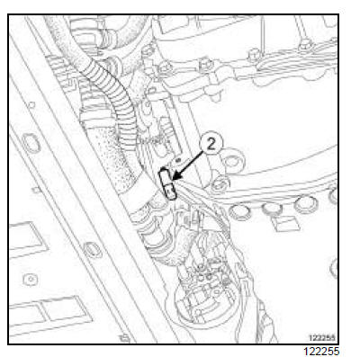 Capteur de position de vilebrequin : Dépose - Repose 