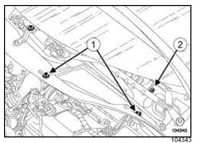 Régulateur de pression de carburant : Dépose - Repose 