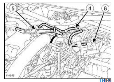 Régulateur de pression de carburant : Dépose - Repose 