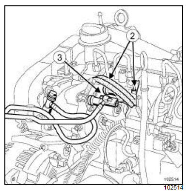 Capteur de température de carburant : Dépose - Repose 