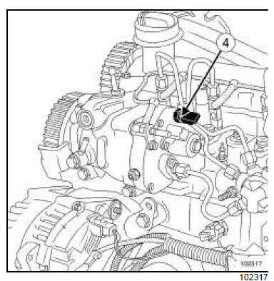 Capteur de température de carburant : Dépose - Repose 