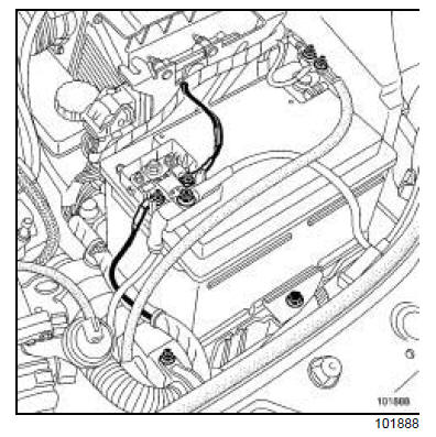 Calculateur d'injection diesel : Dépose - Repose 