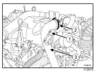 Tuyau haute pression entre rampe et injecteur : Dépose - Repose 