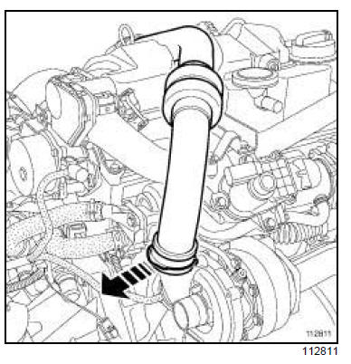 Tuyau haute pression entre rampe et injecteur : Dépose - Repose 