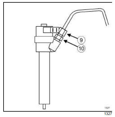 Tuyau haute pression entre rampe et injecteur : Dépose - Repose 