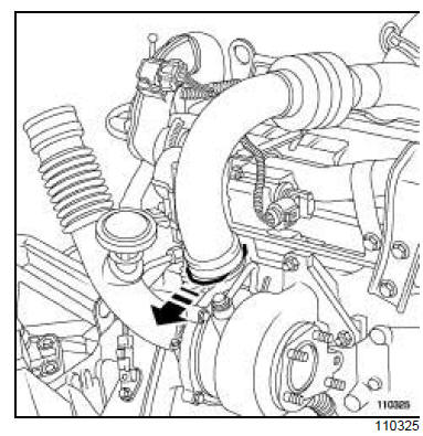 Tuyau haute pression entre rampe et injecteur : Dépose - Repose 