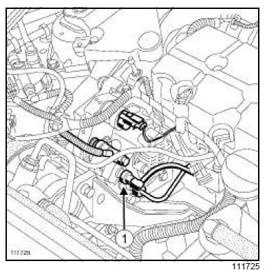 Tuyau haute pression entre rampe et injecteur : Dépose - Repose 