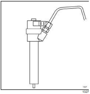 Tuyau haute pression entre rampe et injecteur : Dépose - Repose 