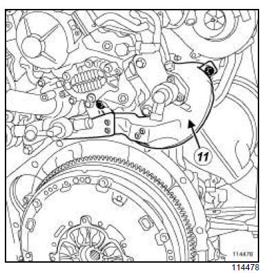 Tuyau rigide de recirculation des gaz d'échappement : Dépose - Repose