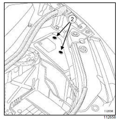 Tuyau rigide de recirculation des gaz d'échappement : Dépose - Repose