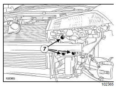 Tuyau rigide de recirculation des gaz d'échappement : Dépose - Repose