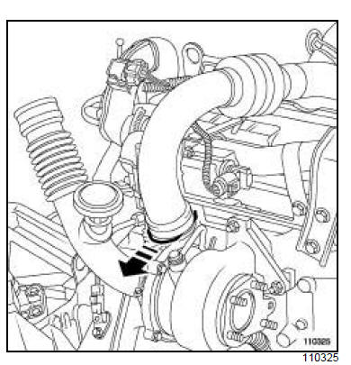 Boîtier de recirculation des gaz d'échappement : Dépose - Repose 