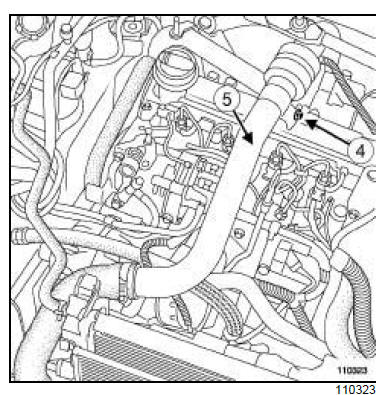 Boîtier de recirculation des gaz d'échappement : Dépose - Repose 