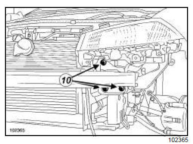 Refroidisseur des gaz d'échappement : Dépose - Repose