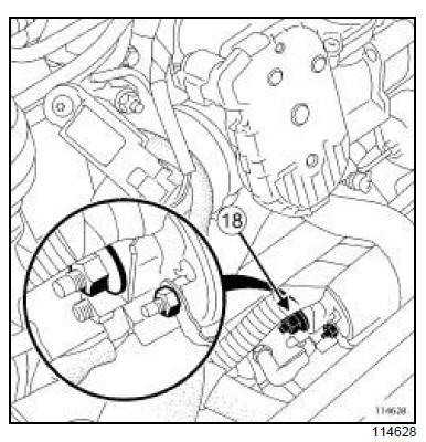 Refroidisseur des gaz d'échappement : Dépose - Repose