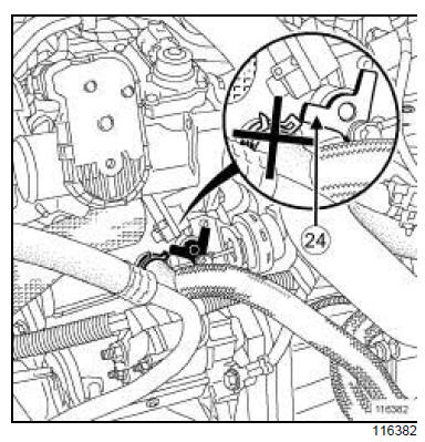 Refroidisseur des gaz d'échappement : Dépose - Repose