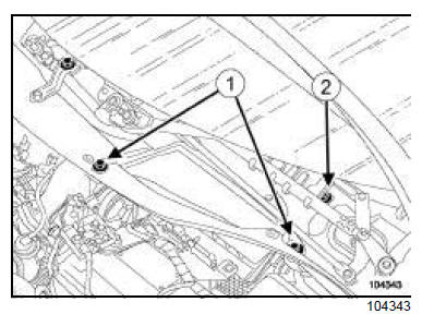 Circuit de refroidissement : Vidange - Remplissage 