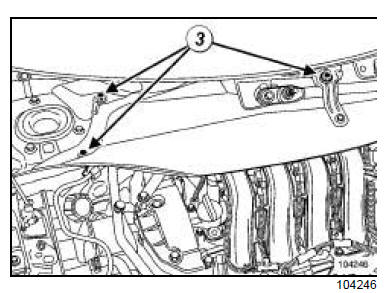 Circuit de refroidissement : Vidange - Remplissage 