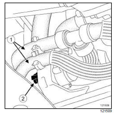 Pompe à eau électrique : Dépose - Repose 