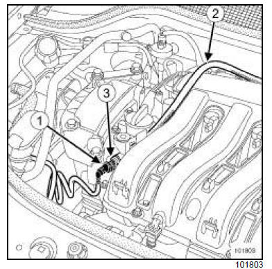 Vidange du réservoir à carburant 