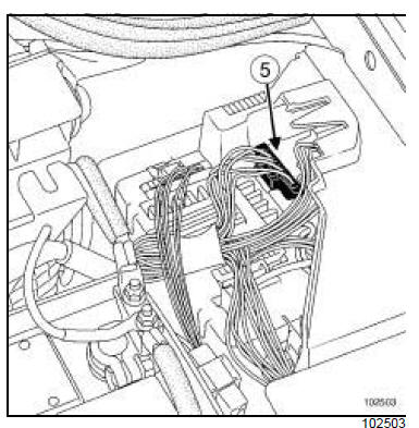 Vidange du réservoir à carburant 