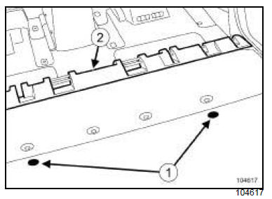 Vidange du réservoir à carburant 