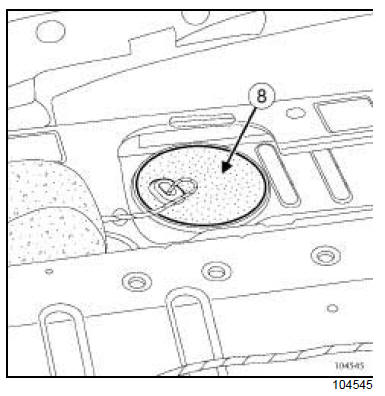 Vidange du réservoir à carburant 