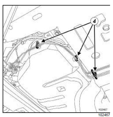 Réservoir à carburant : Dépose - Repose 