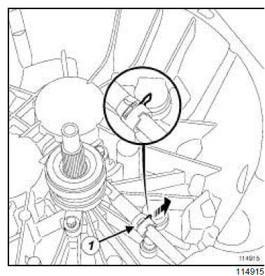 Butée d'embrayage : Dépose - Repose 