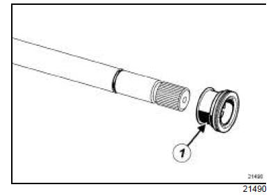 Joint de sortie de différentiel : Dépose - Repose