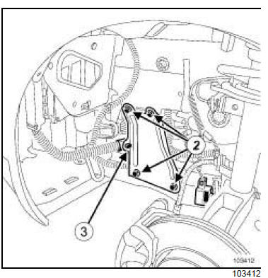 Distributeur hydraulique : Dépose - Repose 