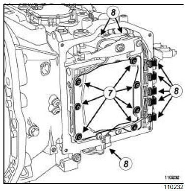 Distributeur hydraulique : Dépose - Repose 