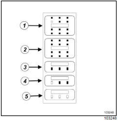 Connecteur de boîte de vitesses automatique : Dépose - Repose 