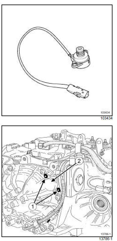 Electrovanne de pilotage de débit : Dépose - Repose 