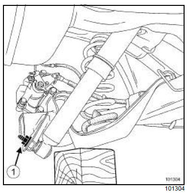 Ressort de suspension arrière : Dépose - Repose 