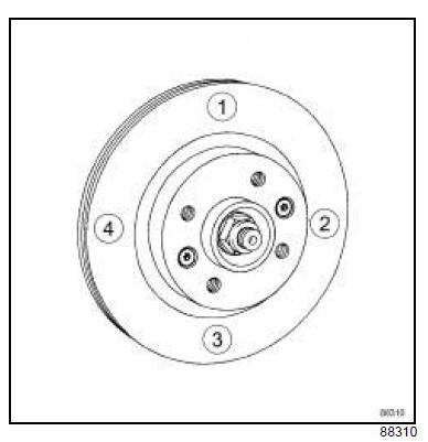 Disque de frein avant : Description 