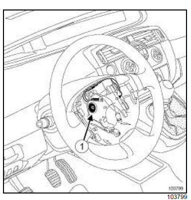 Volant de direction : Dépose - Repose 