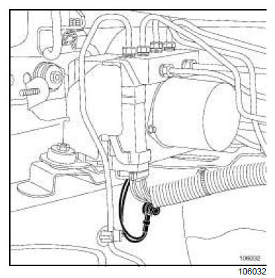 Groupe hydraulique de freinage : Dépose - Repose 