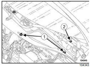 Pédale d'embrayage : Dépose - Repose 