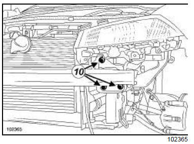 Ensemble moteur - boîte de vitesses : Dépose - Repose