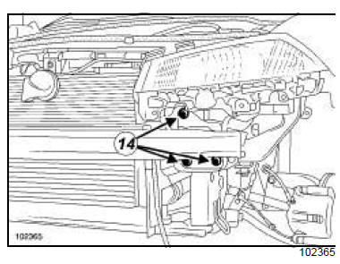 Ensemble moteur - boîte de vitesses : Dépose - Repose