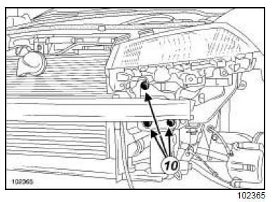 Ensemble moteur - boîte de vitesses : Dépose - Repose