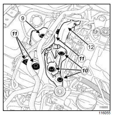 Pompe à eau : Dépose - Repose
