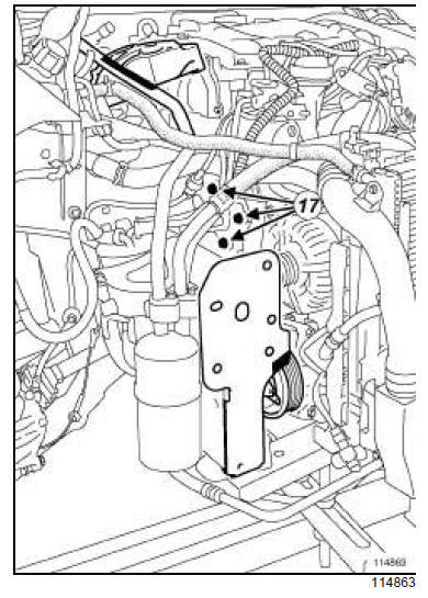 Pompe à eau : Dépose - Repose