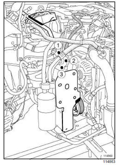 Pompe à eau : Dépose - Repose